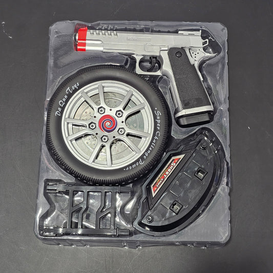 Sharp Shooter Toy Gun – With Flashlight & Sound Effects | “Look at Me” Shooter by Golu Baby