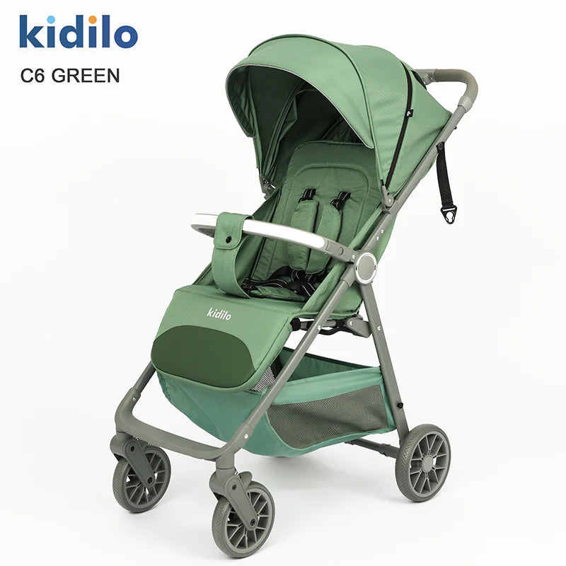 Kidilo C6 Comfort Baby Stroller – Foldable Travel Stroller