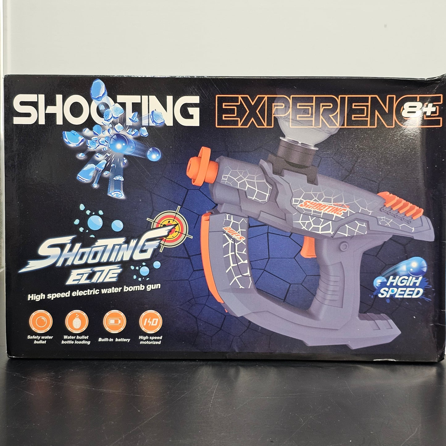 Shooting Elite High-Speed Electric Water Bomb Gun – Motorized Water Bullet Blaster | Golu Baby