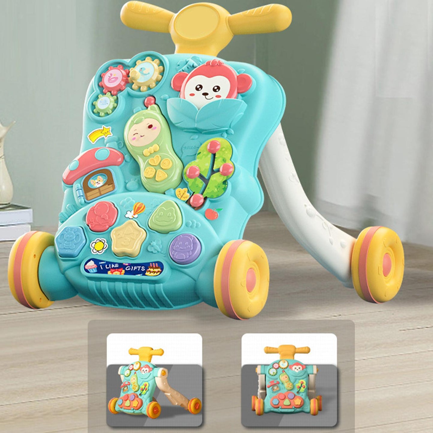 Baby Puzzle Walker - Educational Activity Toy - Golu Baby