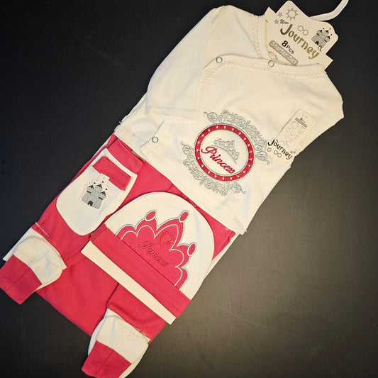 Journey 8-Piece Baby Starter Set – Newborn Essentials | Golu Baby