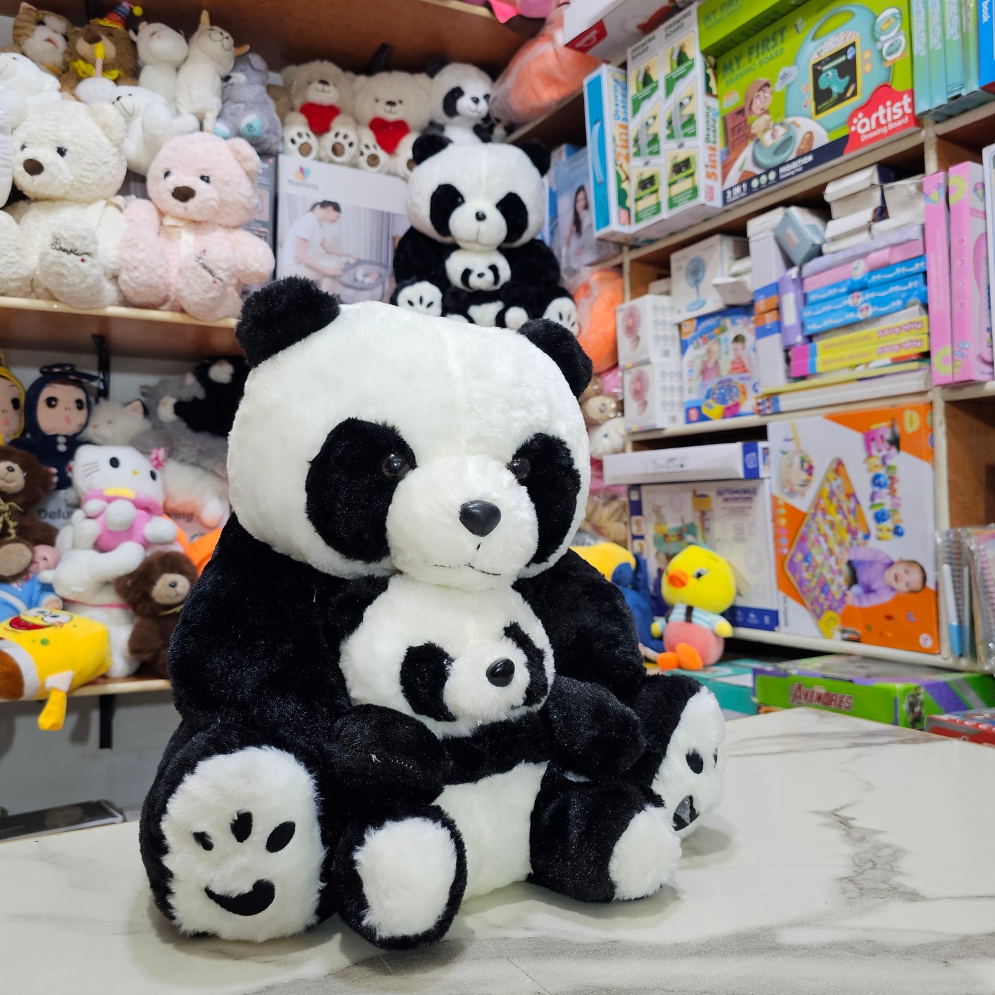Double Panda – 45cm Plush Toy | Golu Baby