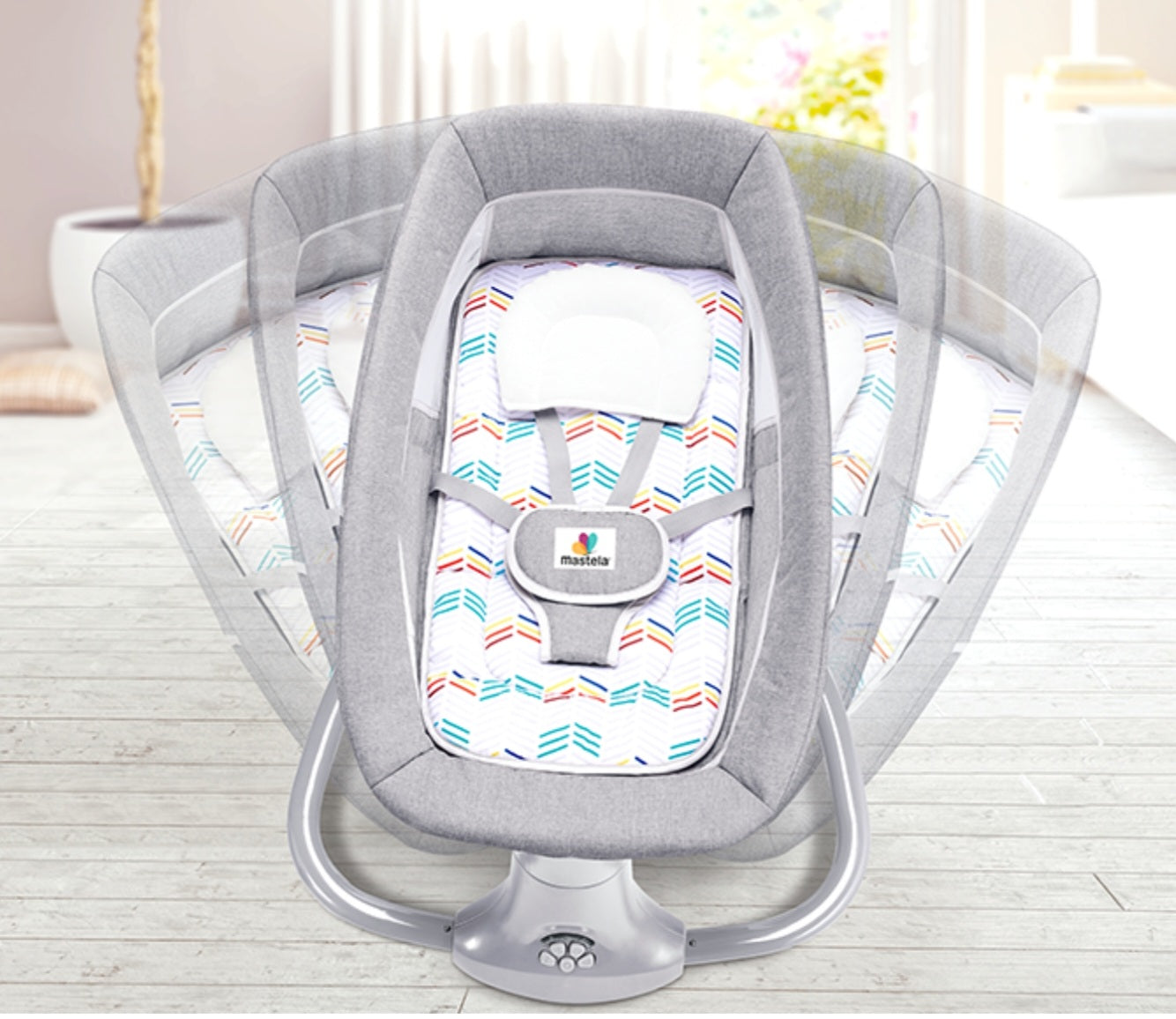 Mastella 3-in-1 Deluxe Multi-Functional Bassinet | Golu Baby