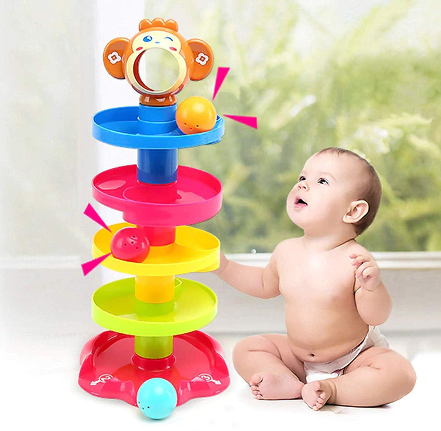 Hunger Roll Ball – Early Education Activity Toy (18m+) - Golu Baby