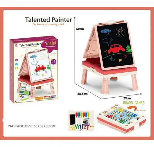 31 Pcs Talented Painter Double-Faced Drawing Board – Creative Art Toy for Kids | Golu Baby
