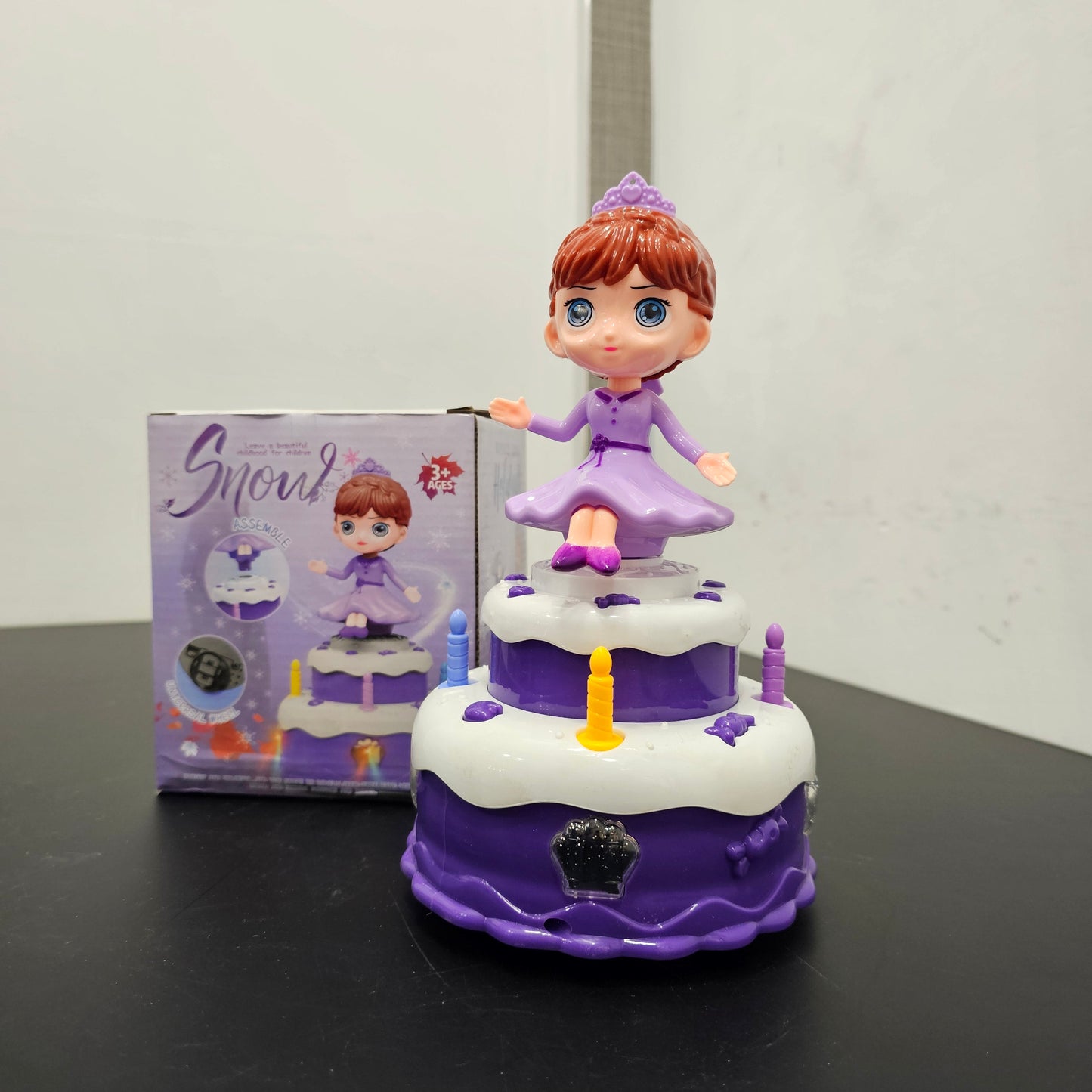 Snow Doll Cake with Lighting & Music | Golu Baby