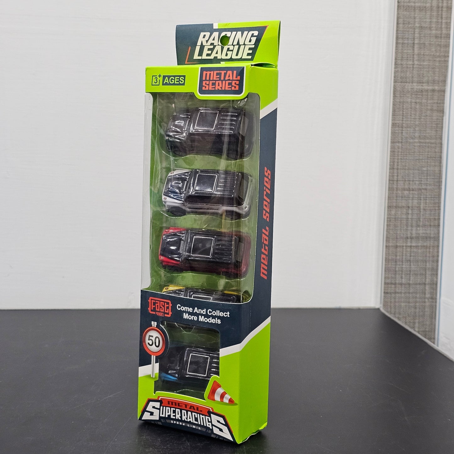 Metal Series Super Racing Die-Cast Cars – 5 Car Set | Collectible Toy Vehicles for Kids | Golu Baby