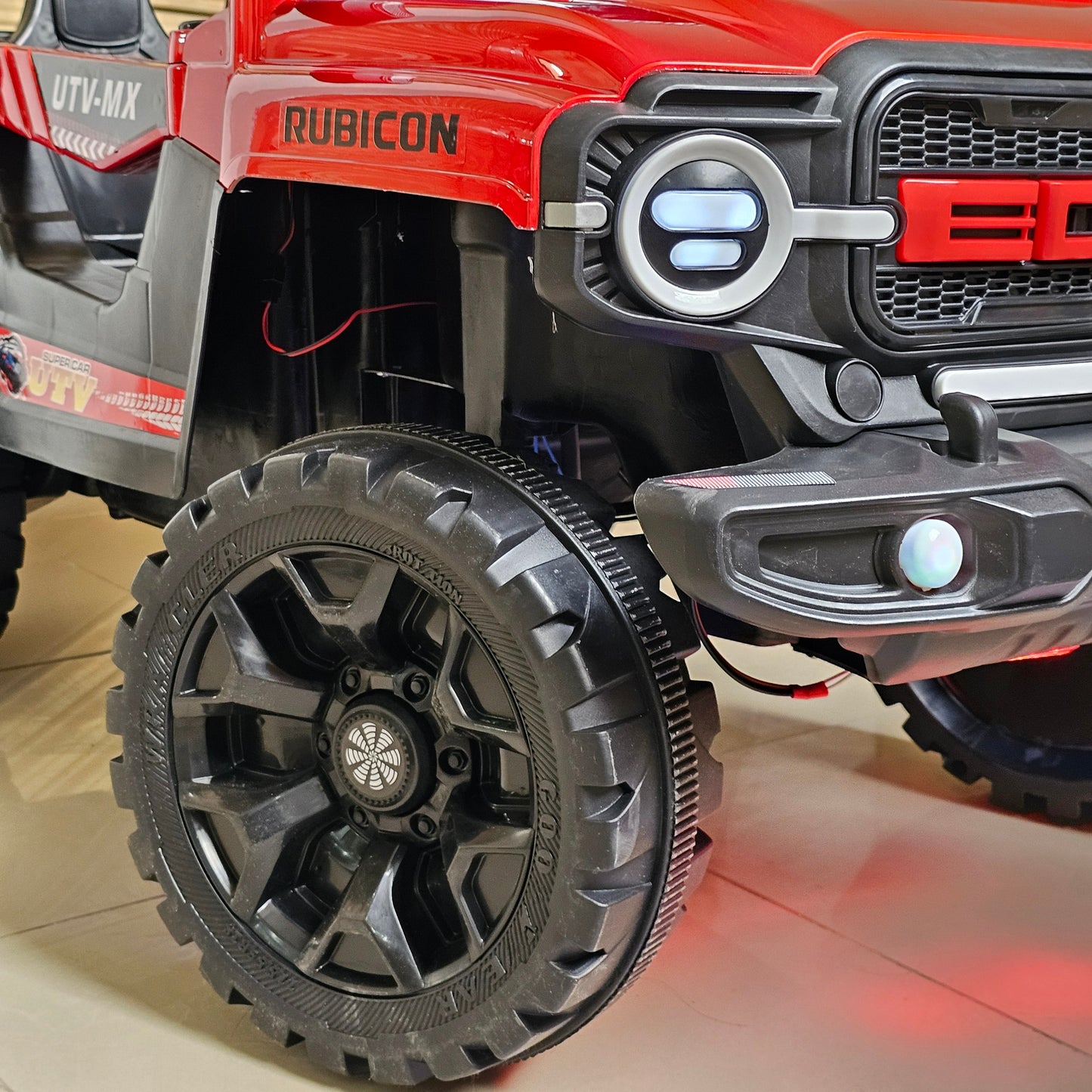 Power Wheel Electric Car for Kids – Luxury Ride-On with Music, Lights & Remote Control | Golu Baby