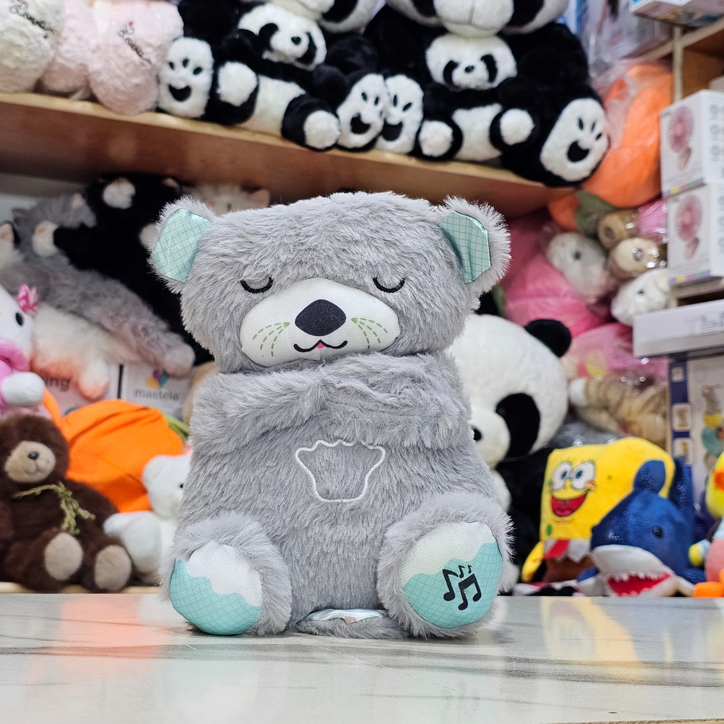 Fun Toy Breathing Bear – Realistic Plush Cuddly Toy for Kids | Golu Baby