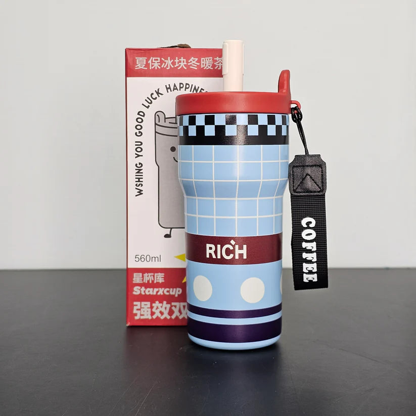 Starx Hot & Cold Water Cup 560ml – Insulated Thermal Bottle | Golu Baby