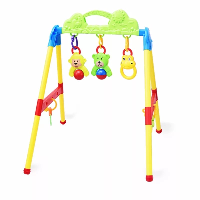 Baby Body Building Frame with Rattles – Fun & Developmental Play Gym | Golu Baby
