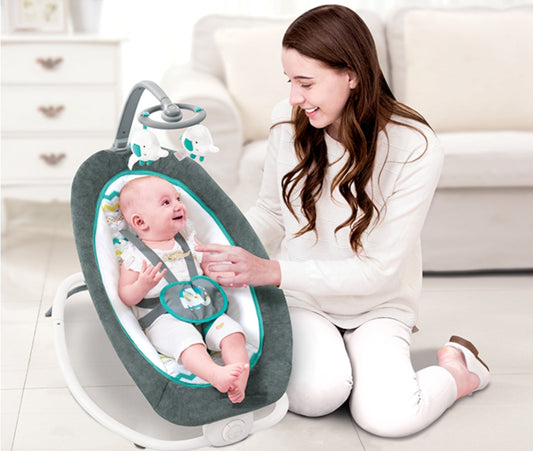Mastela Fold-Up Rocker – Melodies & Soothe Bouncer | Golu Baby