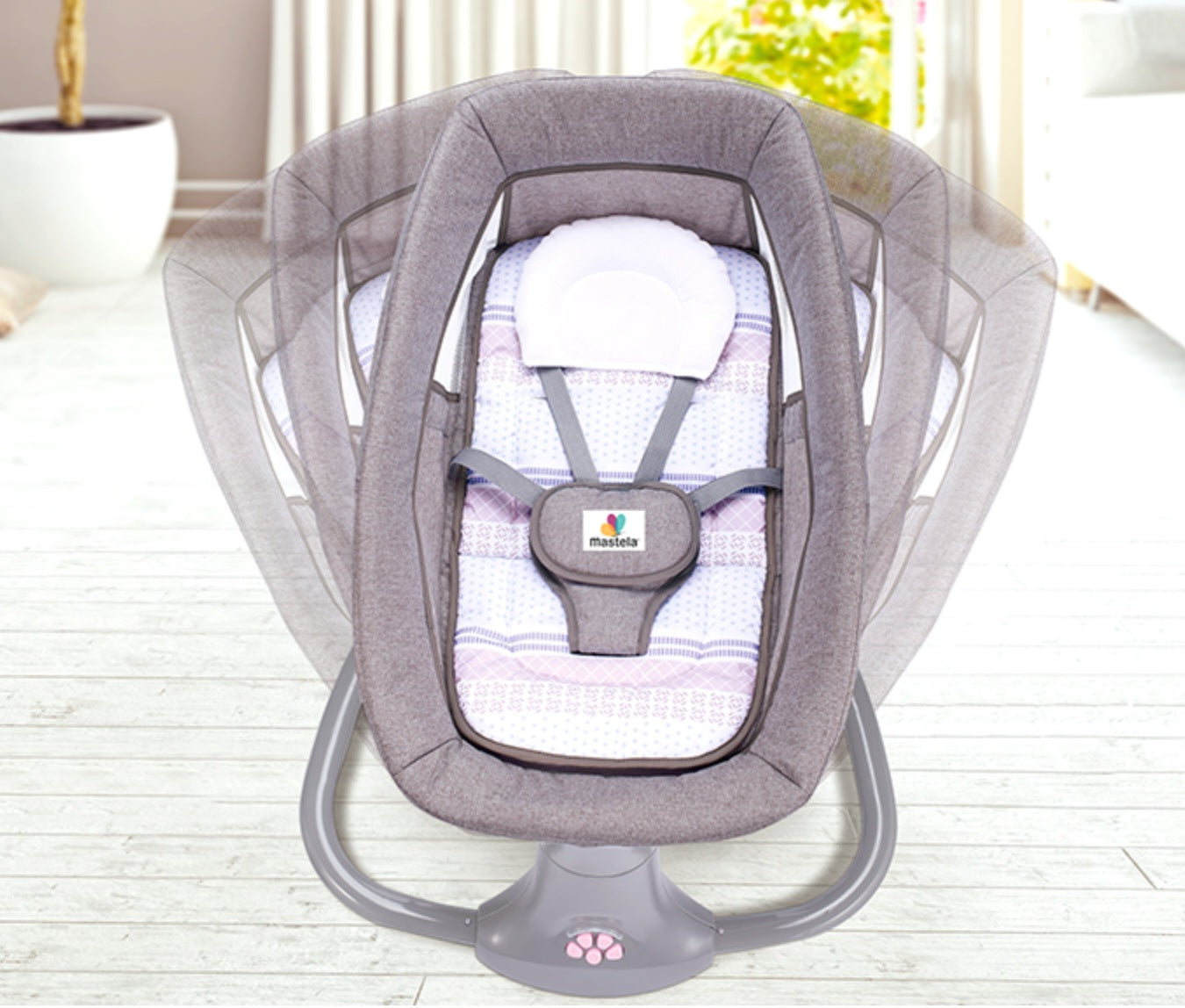 Mastella 3-in-1 Deluxe Multi-Functional Bassinet | Golu Baby