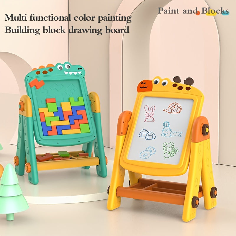 Children’s Drawing Board for Kids – Multifunctional Educational Art & Puzzle Toy | Golu Baby