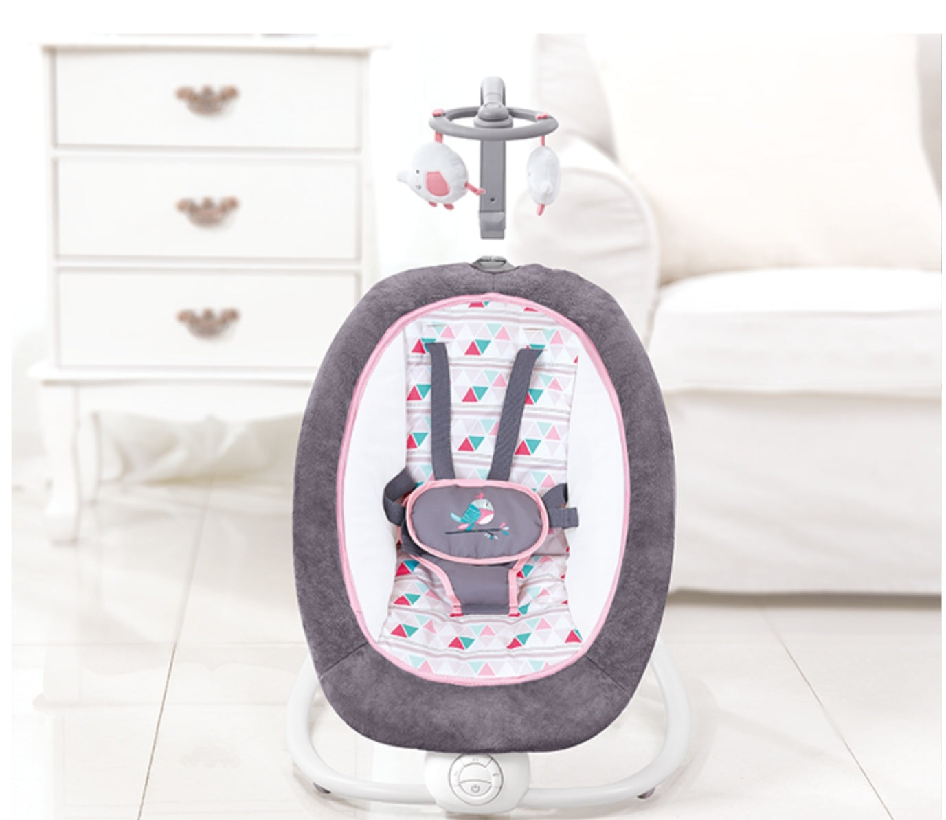 Mastela Fold-Up Rocker – Melodies & Soothe Bouncer | Golu Baby