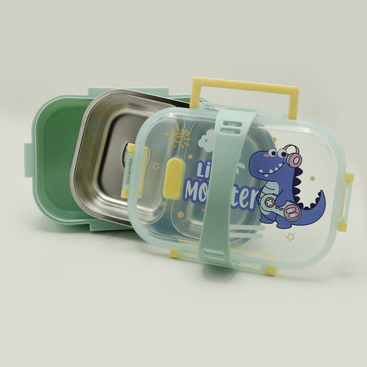 Stainless Steel Double-Layer Lunch Box – 700 ml | Golu Baby