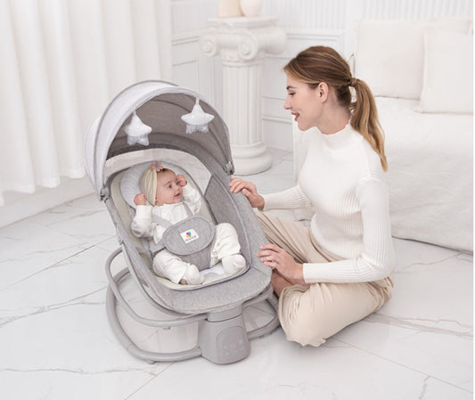 MASTELA 4-in-1 Multi-Functional Fold-Up Bassinet | Golu Baby