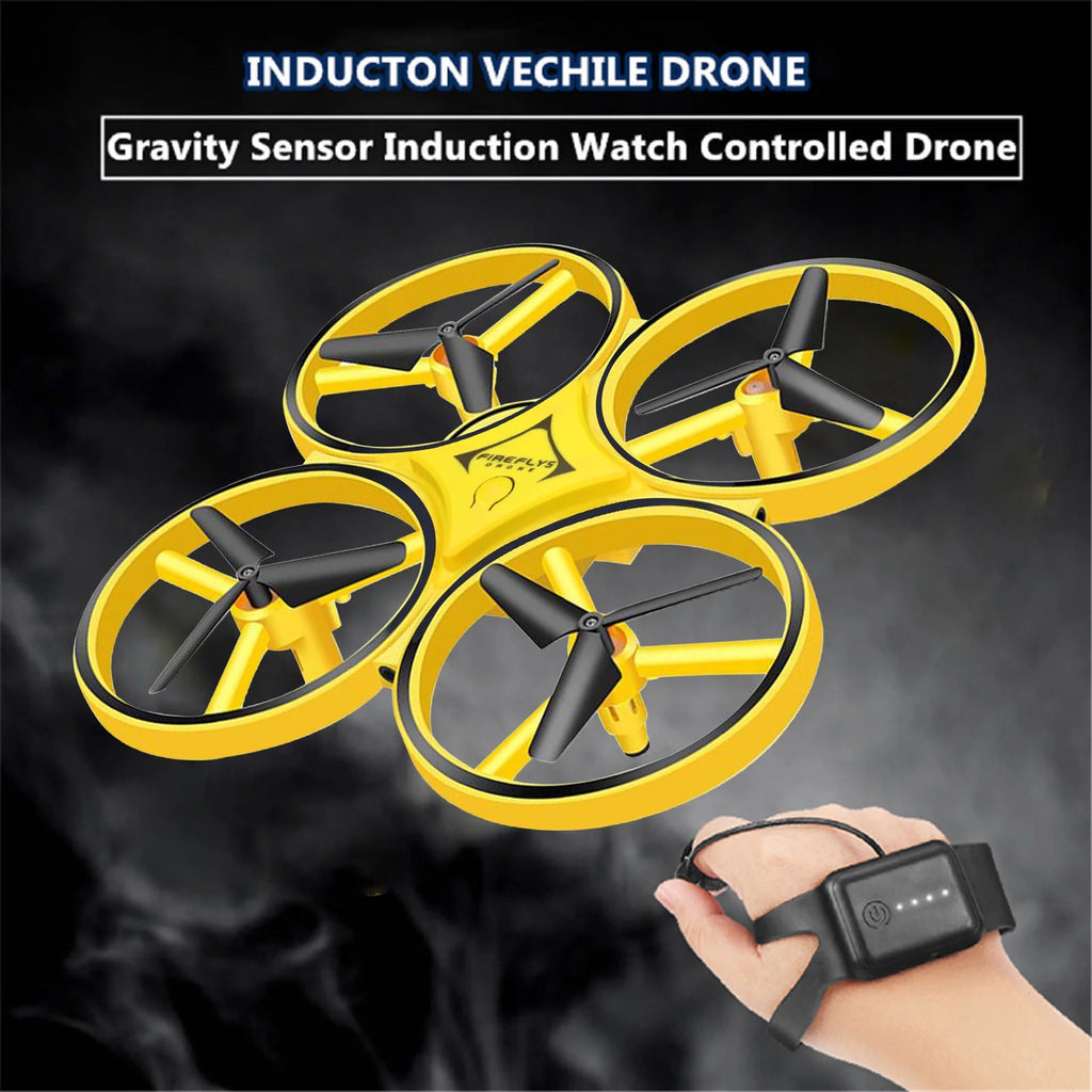 Throwing Induction Flash Drone – 2.4GHz Gravity Sensor Remote Control | Golu Baby