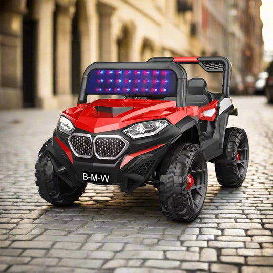 Power Wheel Electric Car for Kids – Luxury Ride-On with Music, Lights & Remote Control | Golu Baby