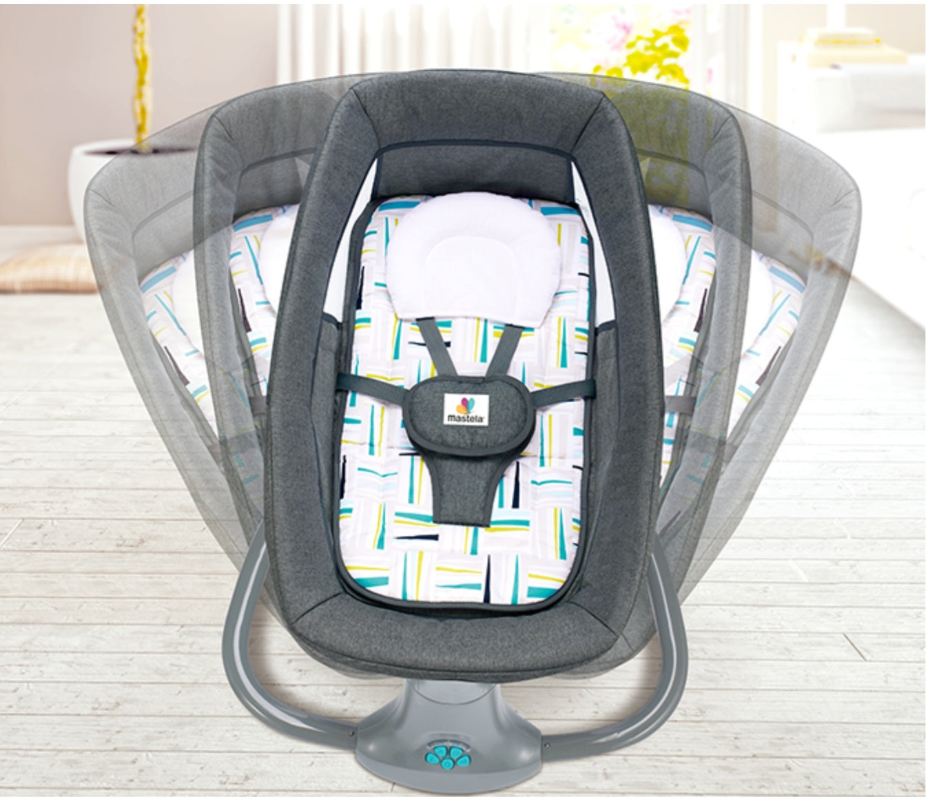 Mastella 3-in-1 Deluxe Multi-Functional Bassinet | Golu Baby