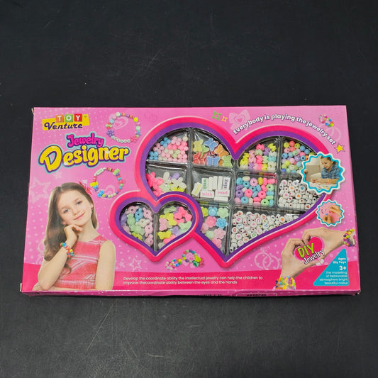 Jewelry Designer DIY Jewelry Kit for Kids | Creative Bead & Charm Set | Golu Baby