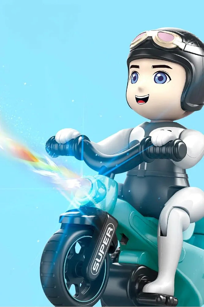 360° Rotating Bicycle Toy | Music & Lights Fun for Kids - Golu Baby