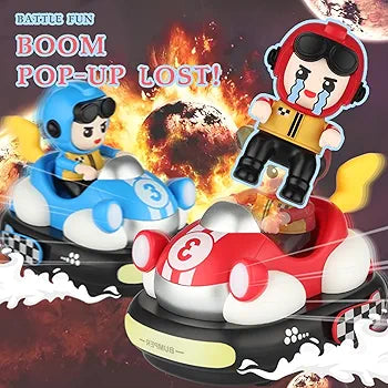 Ejection Bumper Car Pack of 2 with 2 Remotes – Golu Baby