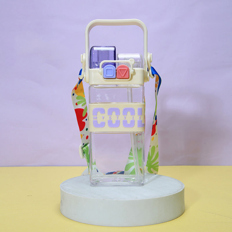 520ml Double Drinking Water Bottle | Dual Compartment Bottle for Kids – Golu Baby