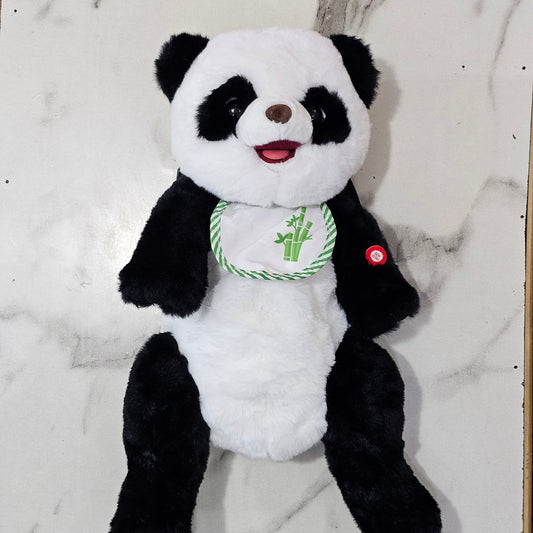 Learn to Speak Plush Cute Panda with Shoulder Bag – Interactive Talking Toy for Kids | Golu Baby