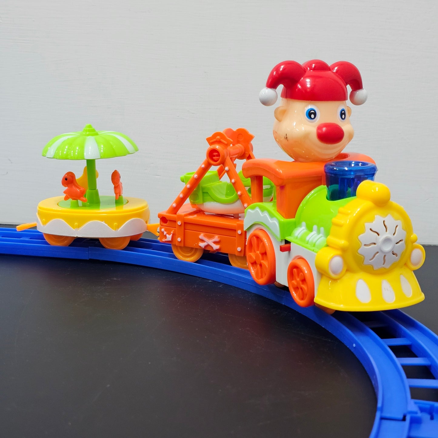 Cartoon Circus Train | Musical & Activity Toy for Kids - Golu Baby