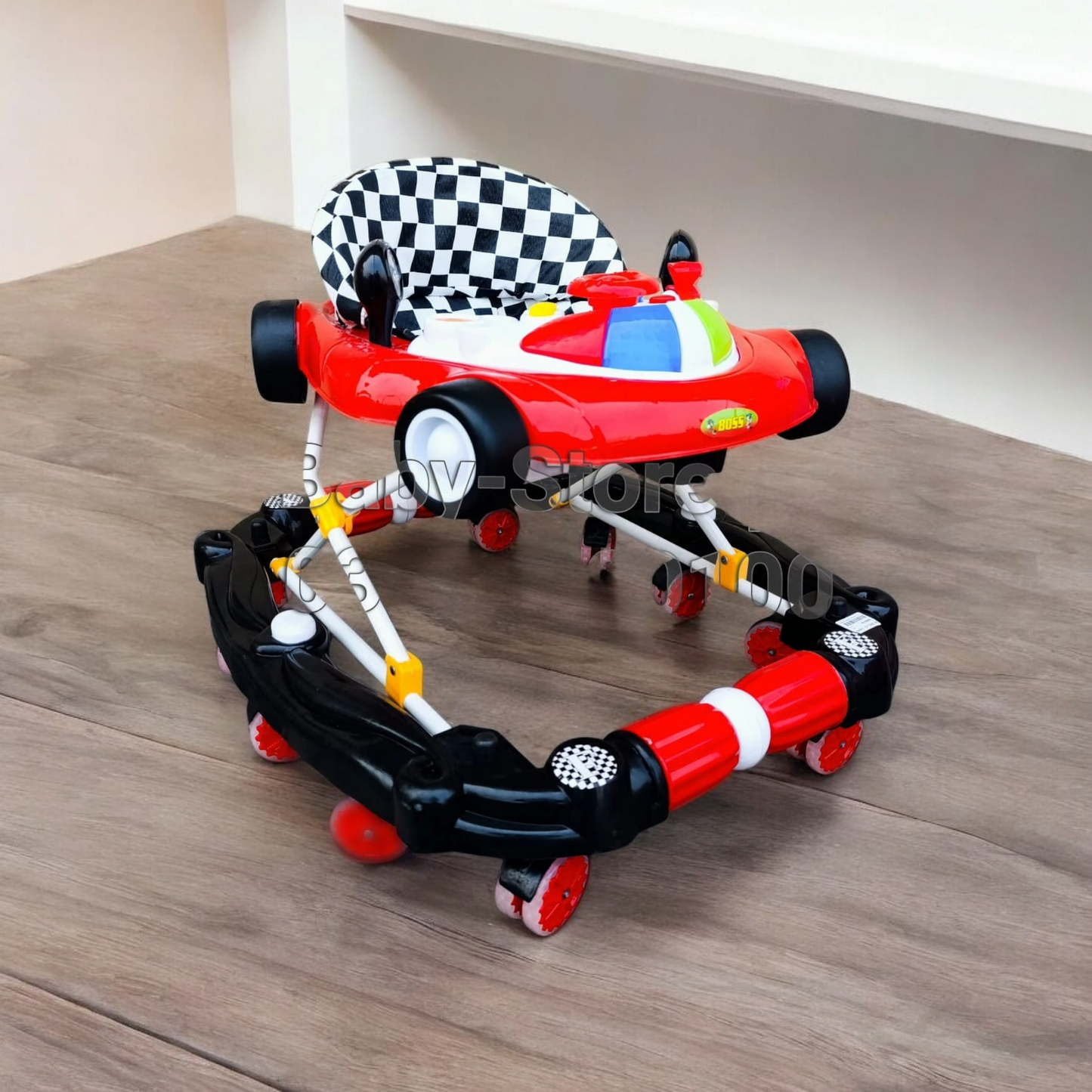 2-in-1 Rocking & Music Baby Walker – Fun, Safe & Convertible Design | Golu Baby