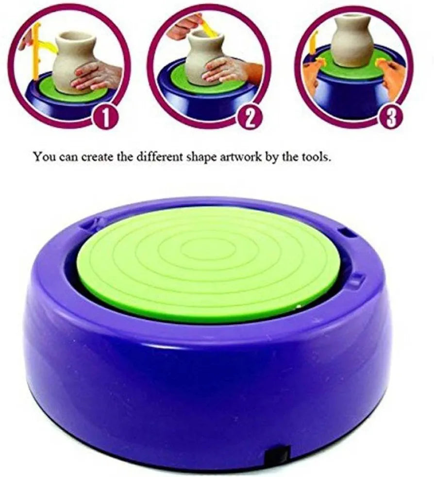 Pottery Wheel Game – Learn & Play with Creative Clay Fun - Golu Baby