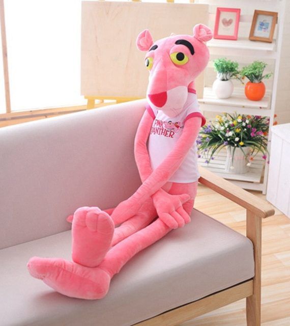 Pink Panther 80cm – Soft Plush Toy | Golu Baby