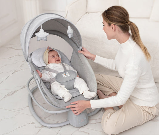 MASTELA 4-in-1 Multi-Functional Fold-Up Bassinet | Golu Baby