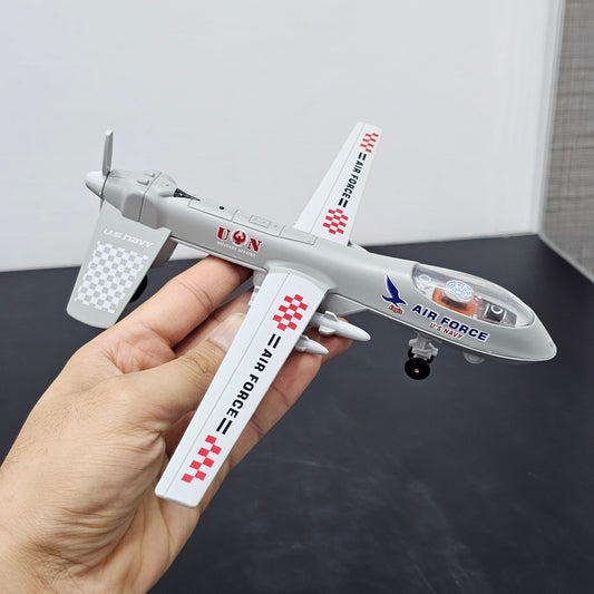 U.S. Navy Airforce Jet – Die-Cast Military Airplane Toy for Kids | Golu Baby