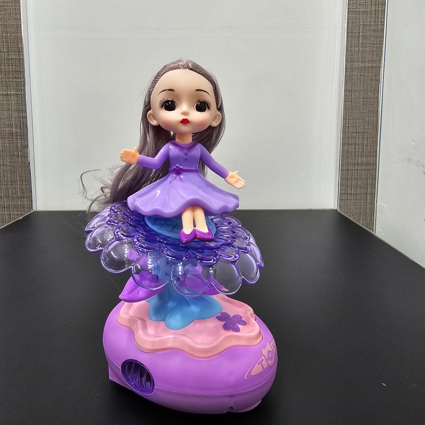 Rotating Petal Doll with Lighting & Music | Golu Baby