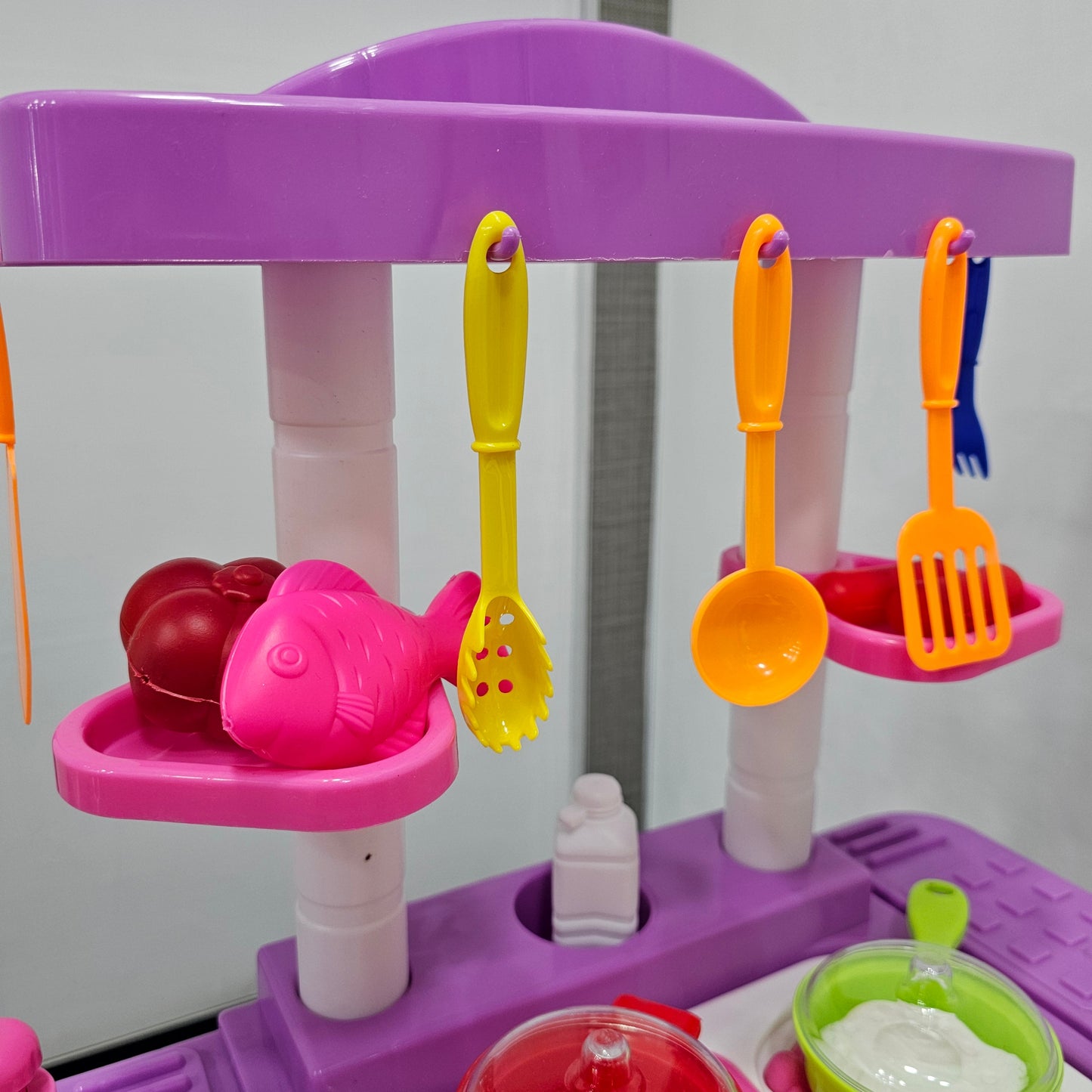 Kitchen Deluxe 44 Products – Pretend Play Cooking Set for Kids | Golu Baby