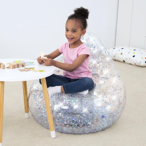 Bestway Glitter Dream Airchair Fox – 72 x 72 x 64 cm | Golu Baby