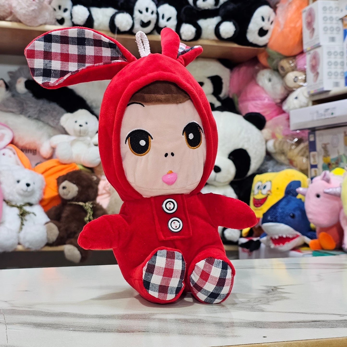 Red Cap Doll – 25cm Soft Plush Toy | Golu Baby