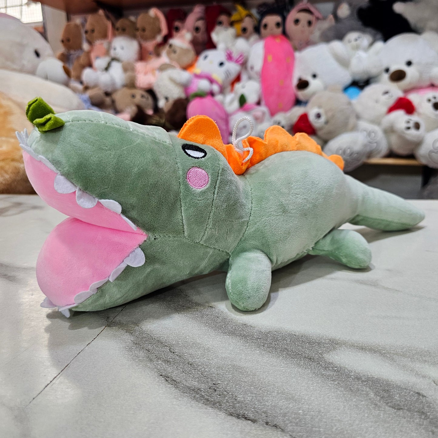 Crocodile Plush Toy – Green Colour 25cm | Golu Baby