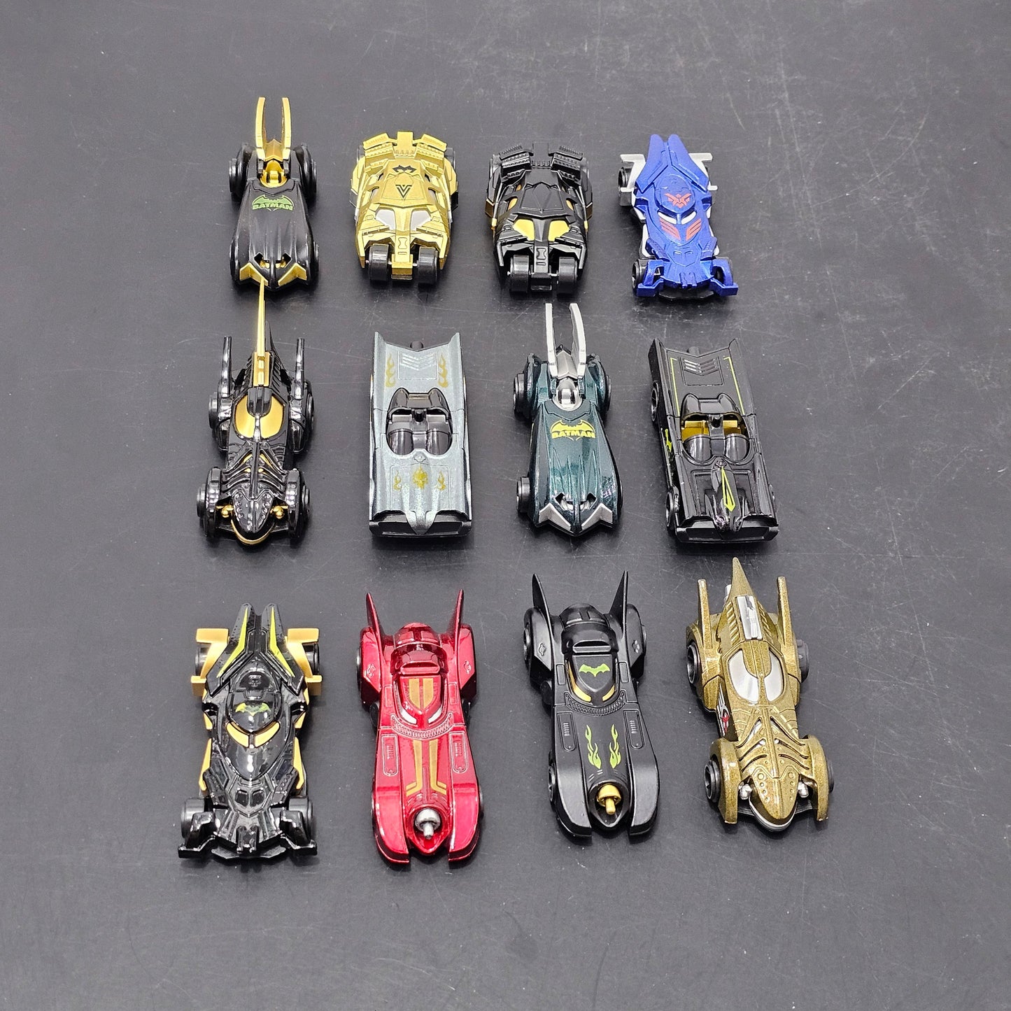 Batman Series Die-Cast Cars – 12 Pcs Set | Superhero Model Car Collection for Kids | Golu Baby