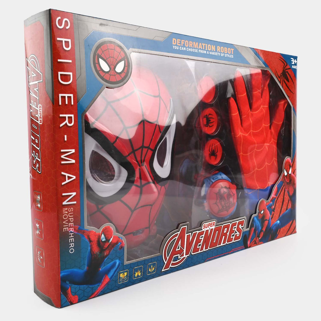 Adventures Spider-Man Series – Hand Gloves & Watch Set | Golu Baby