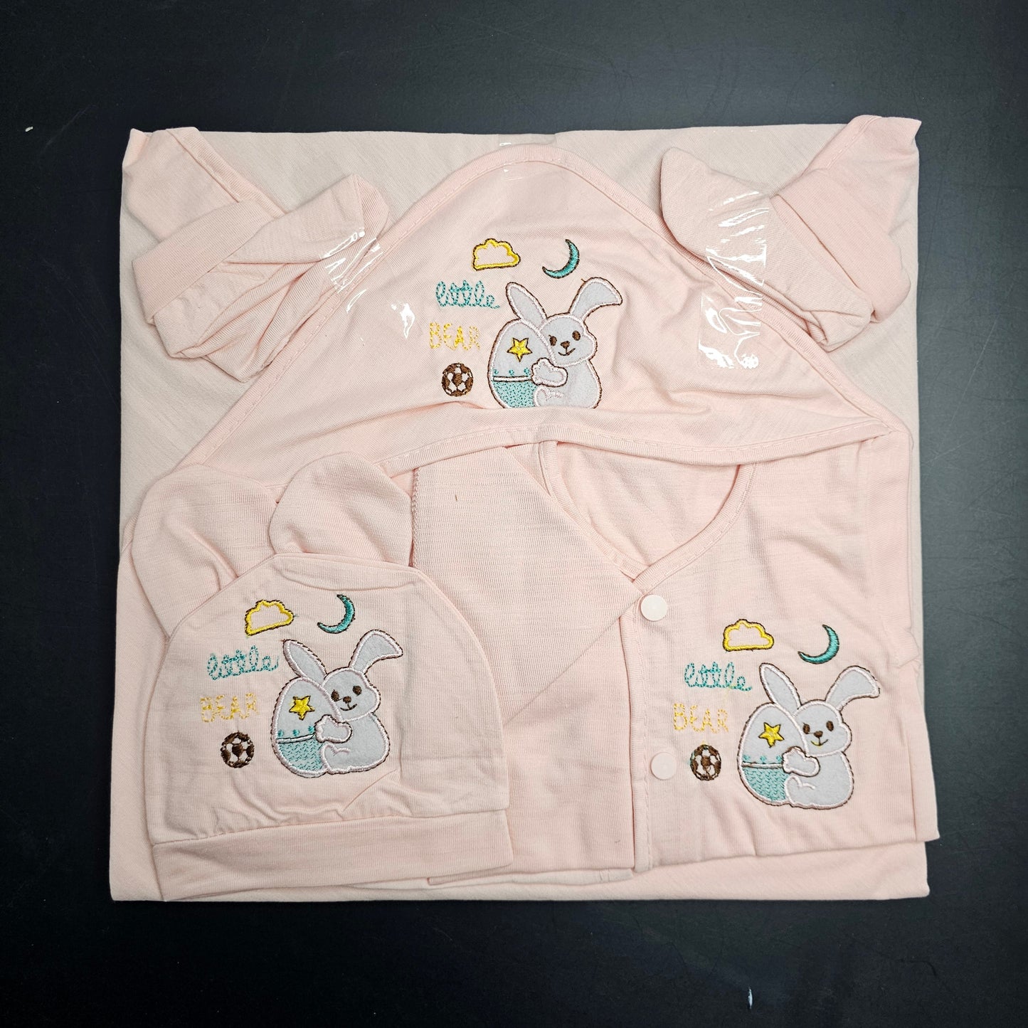 Little Bear Baby Dress Set – Newborn Baby Clothes | Golu Baby