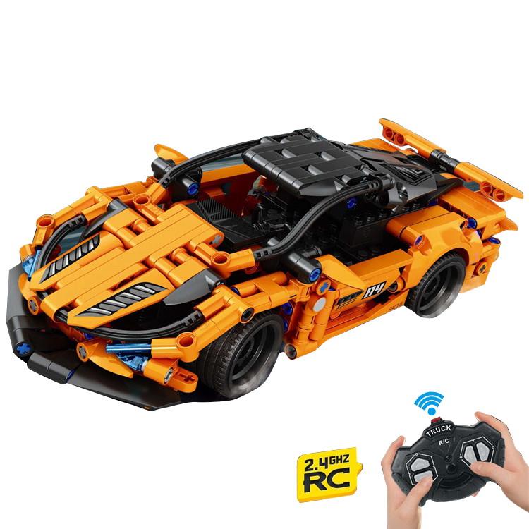 Remote Control Sports Car Building Block Set – 2.4 GHz, 366 Pieces | Golu Baby