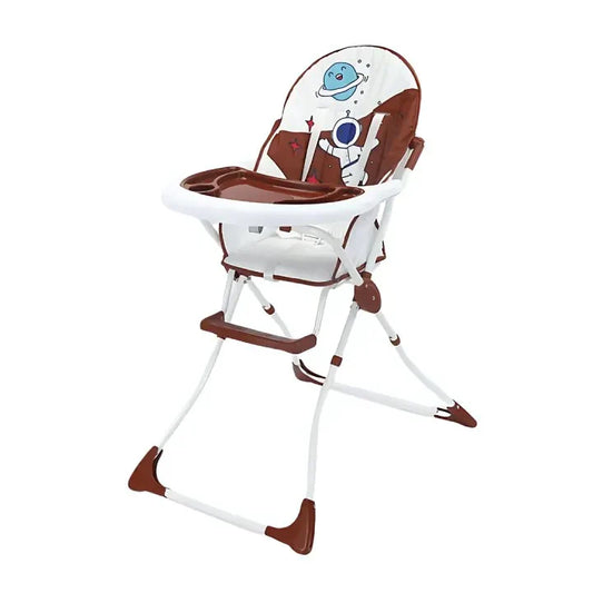 Baby Feeding Highchair – Brown Colour | Golu Baby