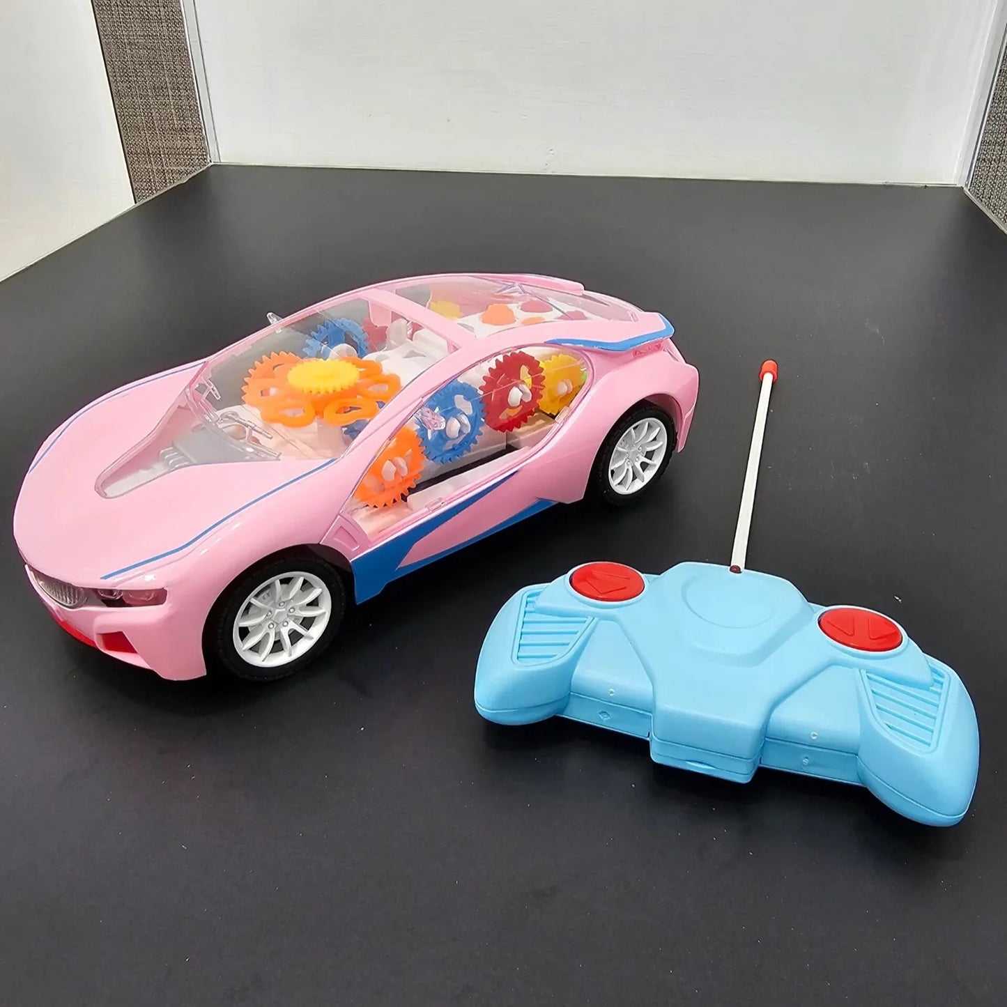 Gear Sport Car – Remote Control with Lights & Moving Gears | Golu Baby
