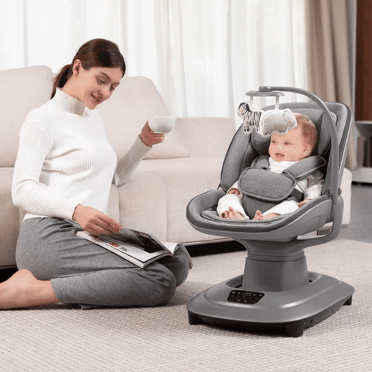 Deluxe Multimotion Mastella Cradle | Golu Baby