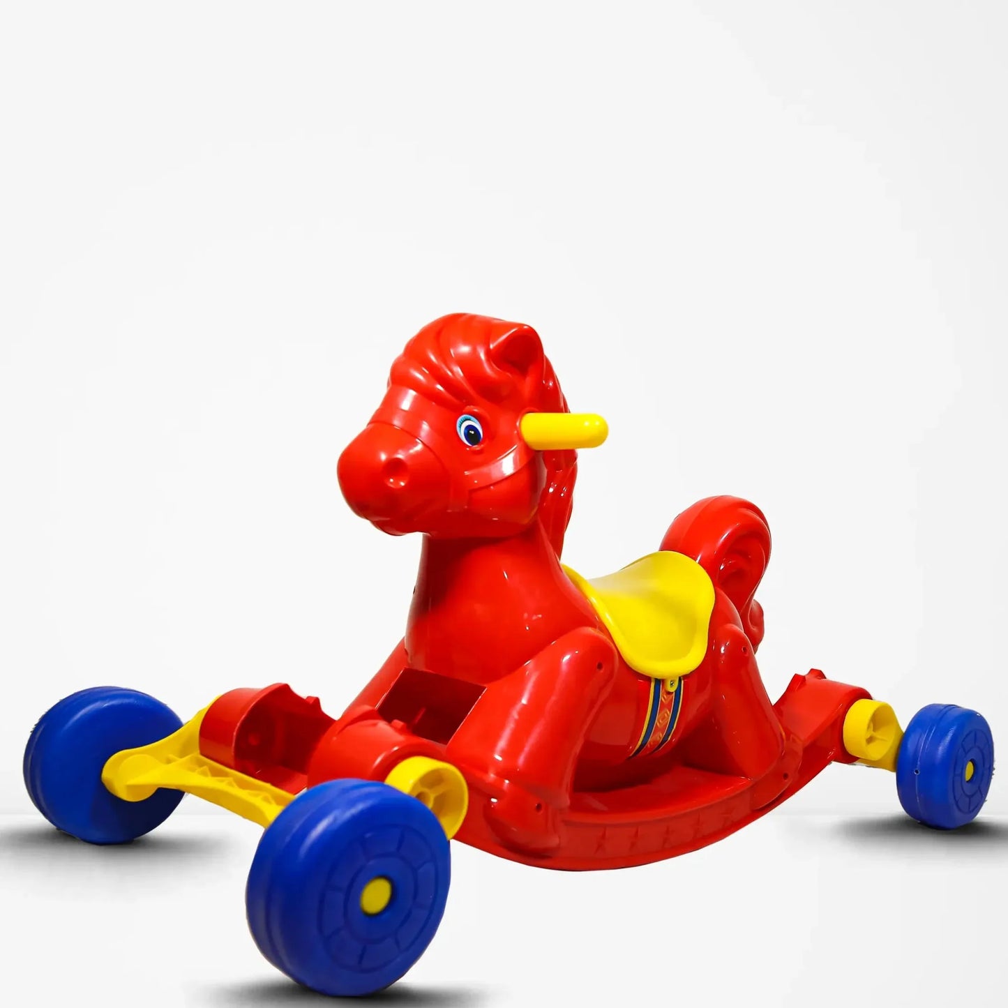 Lahori Horse Rocking & Riding Toy with Music & Horn – Classic Fun for Kids | Golu Baby