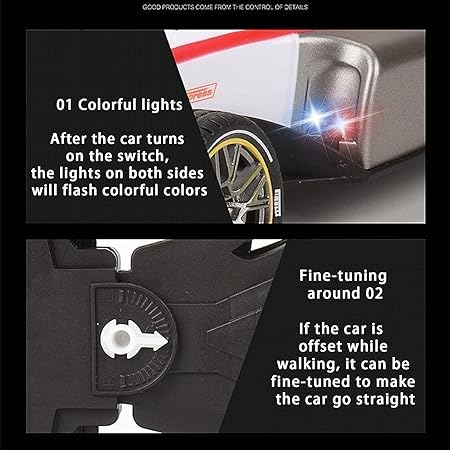 Formula One High-Speed Remote Control F1 Race Car with Smoke Spray – 1:14 Scale | Golu Baby