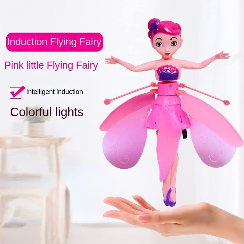 Aircraft Flying Doll with LED Lights – Rechargeable Flying Toy | Golu Baby